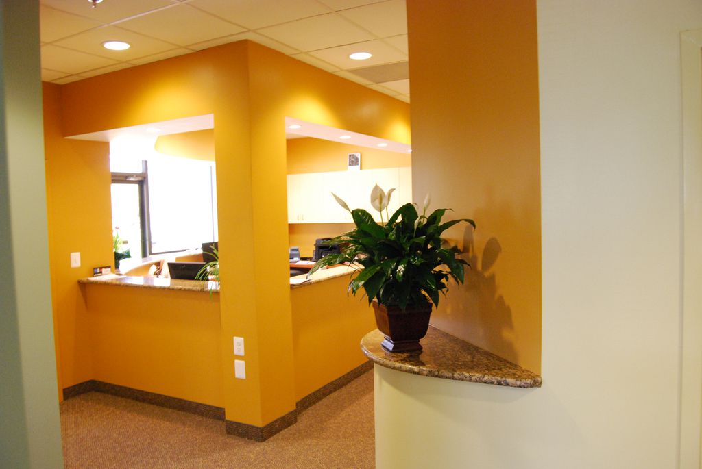 Reception desk